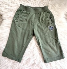 Boys Green Shorts With Baby Shark Logo Size S 6/7