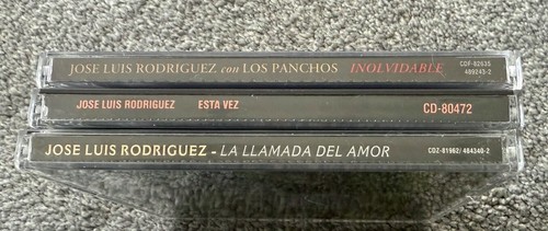 Jose Luis Rodriguez Lot 3 CDs (El Puma) La Llamada del Amor/Inolvidable/Esta Vez - Picture 4 of 12