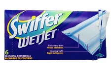 NOS Vintage Swiffer Wetjet Sweeper  Cleaning Pads 2002 PROP