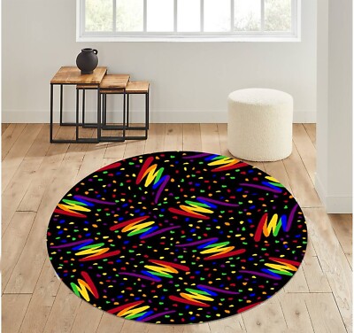Arcade Rug,Arcade Game Rug,Gamer Rug,Game Room Rug,Game Round Rug,Round Rug