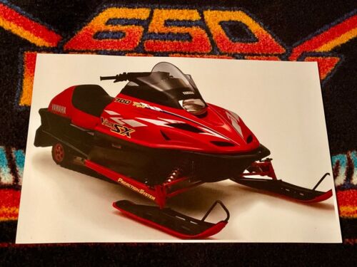 🏁 ‘97 YAMAHA VMAX SX 700 Snowmobile Poster semi vintage sled  V-MAX - Afbeelding 1 van 1