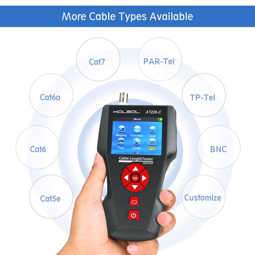 LAN Ethernet Network Cable Tester NF-8601W RJ45 UTP STP Diagnose Tone Tracer - Picture 4 of 13