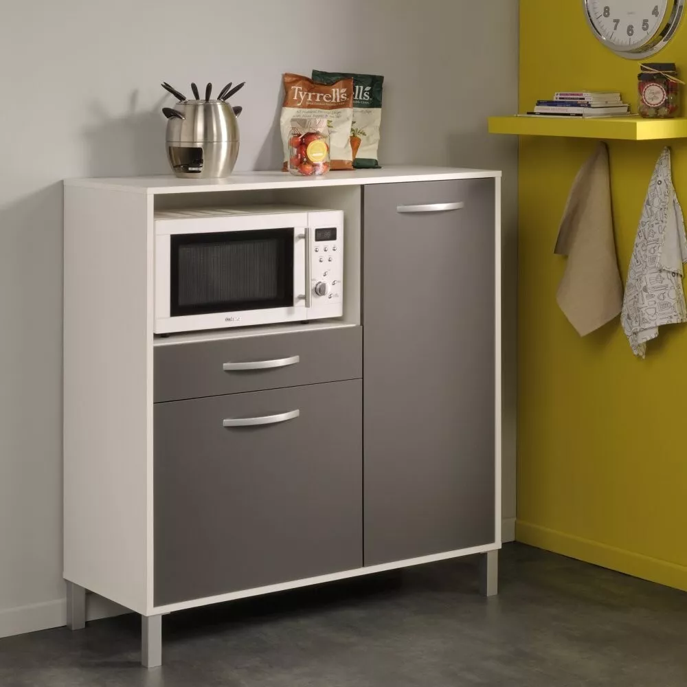 Küchenschrank Optibox Mehrzweckschrank Küchenschrank Küche Weiss 