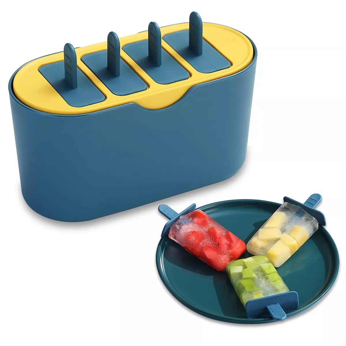 Kyraton Ice Pop Mould Fresh Fruitsicle Frozen Pop Tray