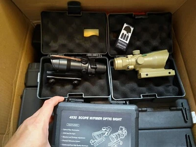 ACOG TA01NSN 4x32 Scope Fiber Optic illuminate, requires no battery AUSTRALIA - Bild 1 von 3
