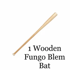 2 Pack Maple/Ash Wooden Fungo Bats.