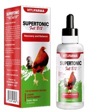Supertonic Full B12 for Rooster - Vitamina Para Gallos, Vitofarma Supplemen 60ml
