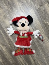 Disney Plush - Santa Minnie Mouse - 17''