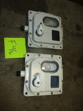 2  Used Dome Lights w/White & Blue Light Functions, Untested, 24v, HMMWV APC