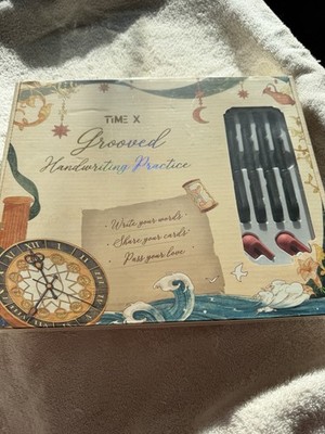 Time X Grooved Handwriting Practice Kit New In Box