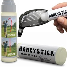 HoneyGolf HoneyStick Anti Slice Gel for Golf Clubs - Anti-Hook Spin Reducer f...