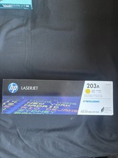Image of HP 203A Original Yellow LaserJet Toner Cartridge CF542A