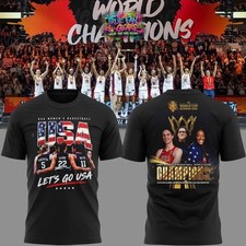 USA Women’s Basketball World Champions 2026 Berlin Final Victory Tee Shirt S-4XL
