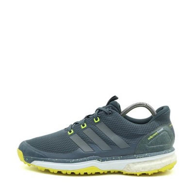 adidas Herren adipower boost Sportschuh grau/gelb BOOST-ämpfung Laufschuh EU 42