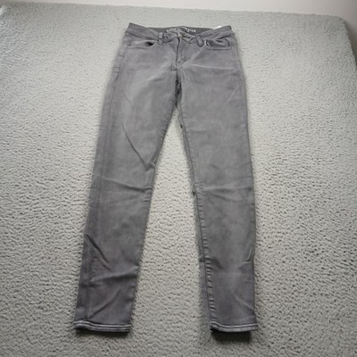 American Eagle Jeans Womens 6 Jegging Gray Denim Preppy