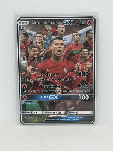 Cristiano Ronaldo Pokémon Card Full Art Portugal