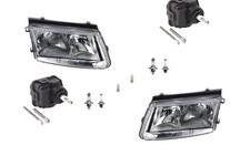 Scheinwerfer passend für VW Passat 3B 96 - 00 Leuchtmittel Links Re + Stellmotor