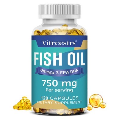 Fish Oil Supplement Fast Absorption Promote Joint Mobility,Reduce Aches & Pains