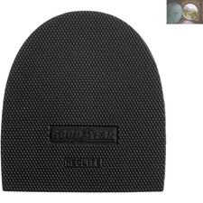 Men's Neolite Rubber Heels - 1/4 Inch Thick Top Lifts for Shoe Repair - Black