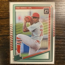2025 Panini Donruss - Optic Rated Prospects Tink Hence #166 (RC)