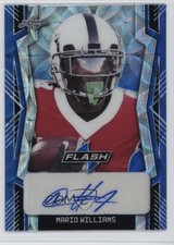 2022 Leaf Flash Portrait Blue Kaleidoscope /20 Mario Williams #PA-MW2 Auto 0b6c