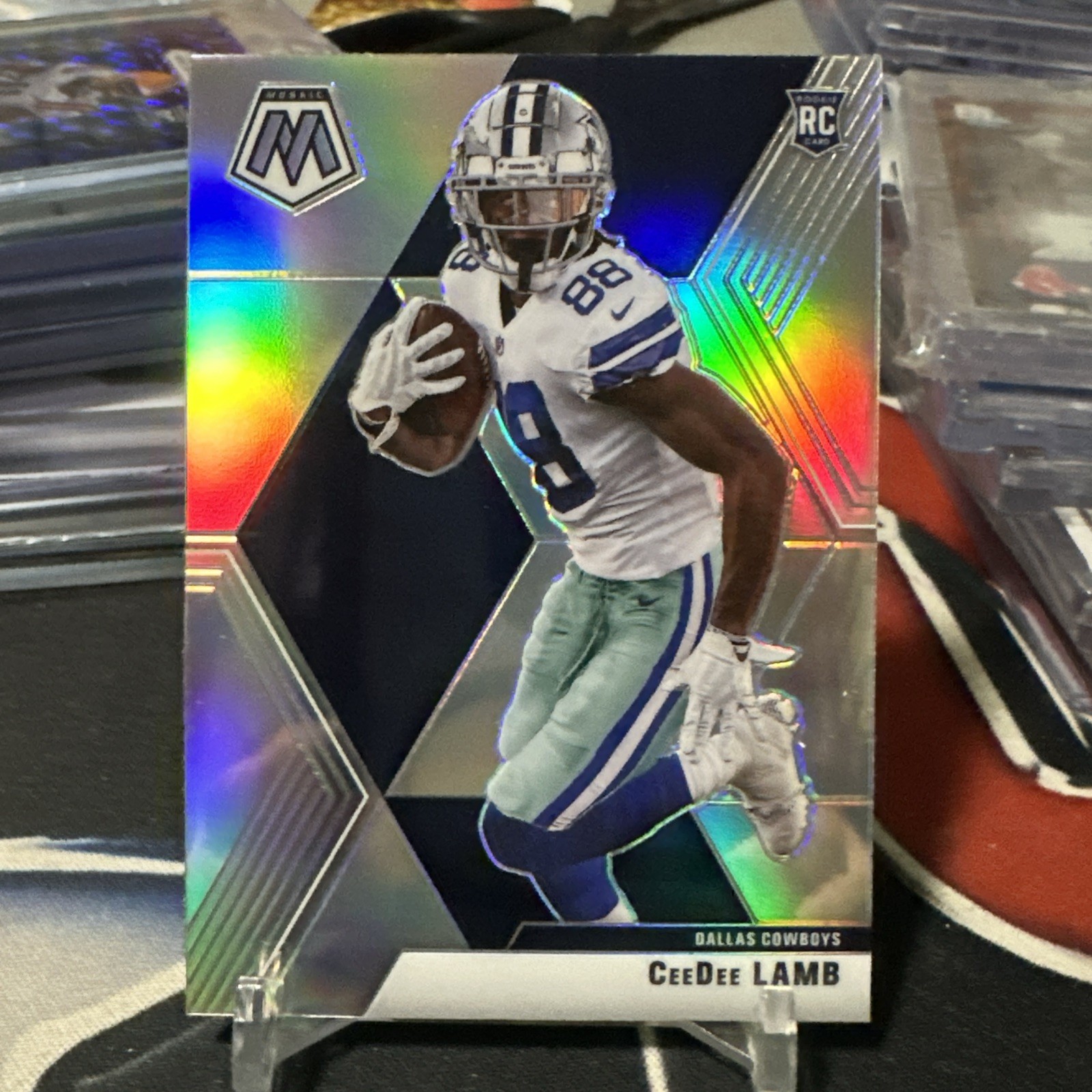 2020 Panini Mosaic Rookies CeeDee Lamb #207 Silver Prizm (RC) 🔥