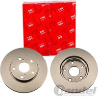 2X TRW Bremsscheiben 273Mm BelÜFtet Vorne Passend FÜR Toyota Auris Corolla |