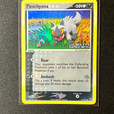 The Pokémon Company Poochyena 79/113 EX Delta Species Reverse Holo English on eBay