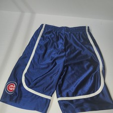 MLB Adidas Baseball Youth 14/16 Chicago Cubs Shorts - Royal Blue/White Size L