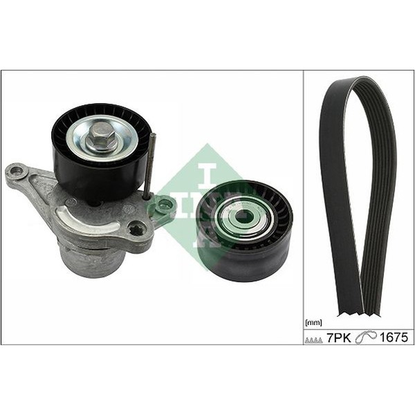 Schaeffler INA 529 0355 10 Keilrippenriemensatz-image