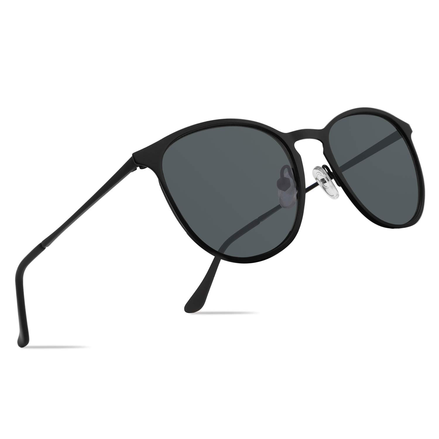 Retro Round Sunglasses UV400 Metal Frame Unisex FW1006 C7