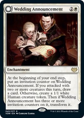 Wedding Announcement - 45 - NM - Innistrad: Crimson Vow