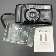 Vivitar Series 1 440 PZ Power Zoom 38-70mm AF Point Shoot Film Camera WORKS