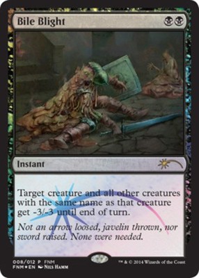 1x Bile Blight - Foil FNM 2014 MTG - Unique & Misc. Promos - NM-Mint