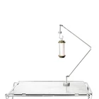 TOKYO CRAFTS Graph Arm Magnetic Adjustable Lantern Stand for Modular Table