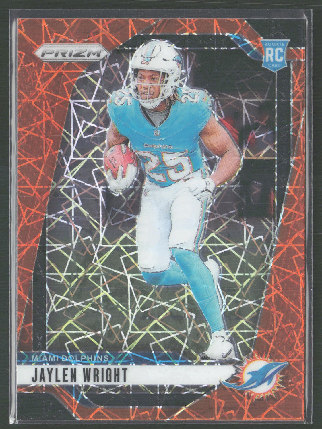 2024 Panini Prizm #348 Jaylen Wright Lazer