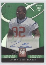 2014 Elite Rookie Turn of the Century Signatures 99/99 Louis Nix III Auto 0v0