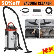 6000W Wet & Dry Vacuum Cleaner Industrial Water and Dirt 3-in-1 Blower Vac 20L