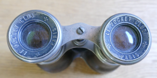 Antique Le Jockey Club - Paris Binoculars- no case but very good used condition - Picture 2 of 4