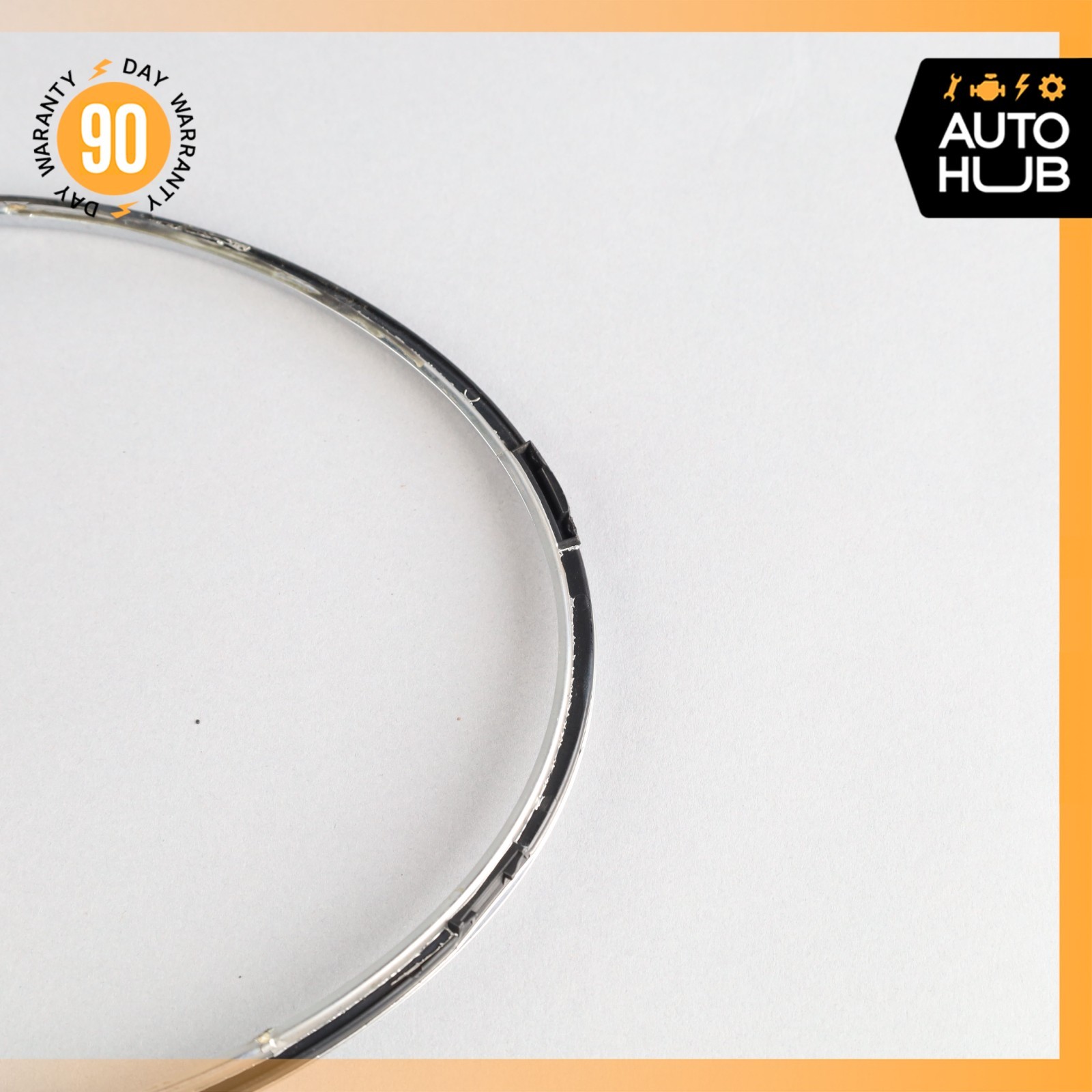 Bentley Continental Flying Spur Left Headlight Inner Chrome Ring Trim OEM