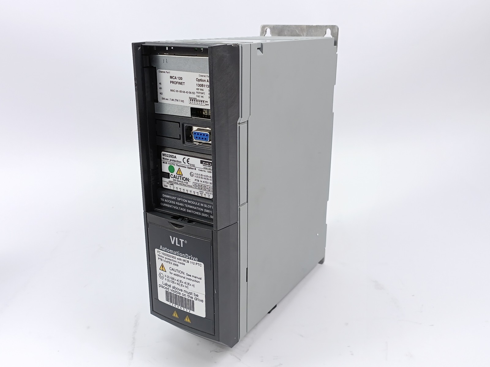 Danfoss VLT Automation FC-302P 1.5kW VFD 134L5037