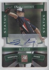2010 Donruss Elite Extra Edition 15/25 AJ Cole #63 Auto 0b2