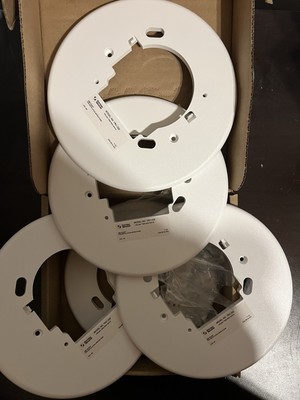 System Sensor TRC-2W Trim Ring, White, Ceiling Mount Pack of 5