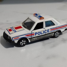 Norev Jet-car Renault 18 TL Police 1:43 Diecast Opening Doors White/Blue/Red