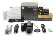 Vendita Sdoganamento!! 【TOP MINT】 Nikon COOLPIX P500 36x LARGA fotocamera digitale Giappone