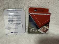 CREATIVE MEMORIES TAPE RUNNER WITH DISPENSER  EXTRA REFILL