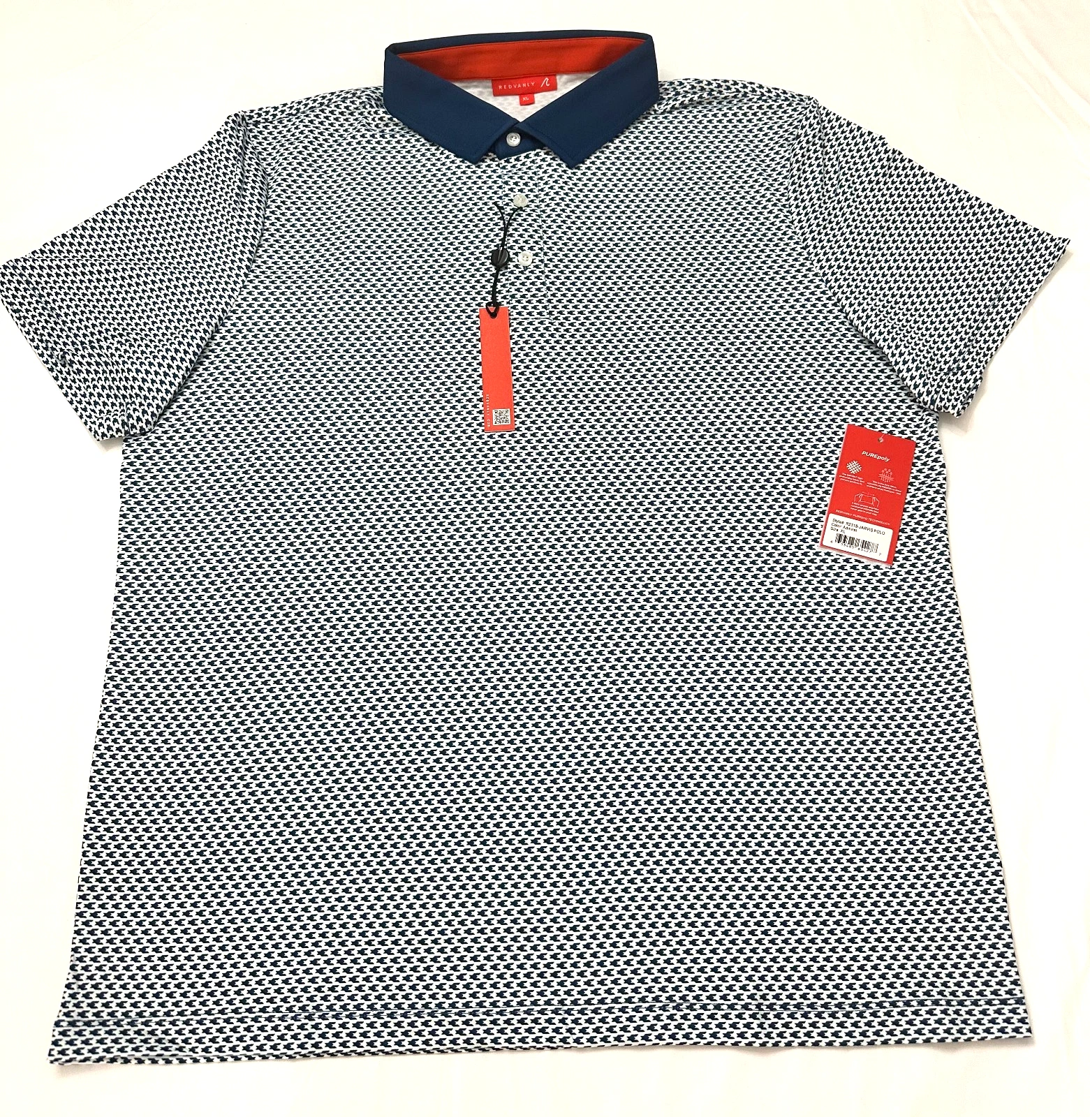 Redvanly Jarvis Polo Color Admiral Size XL New With Tag
