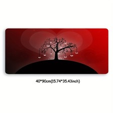 40 90cmModern Minimalist Art Mouse Pad-Non-Slip Rubber Base,Available in Mul
