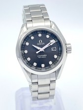Omega Seamaster Aqua Terra Grey Diamond Dial 30mm 231.10.30.61.56.001 Quartz
