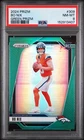Bo Nix 2024 Panini Prizm #309 Green Prizm RC PSA 8 NM-MT Rookie NEAR MINT